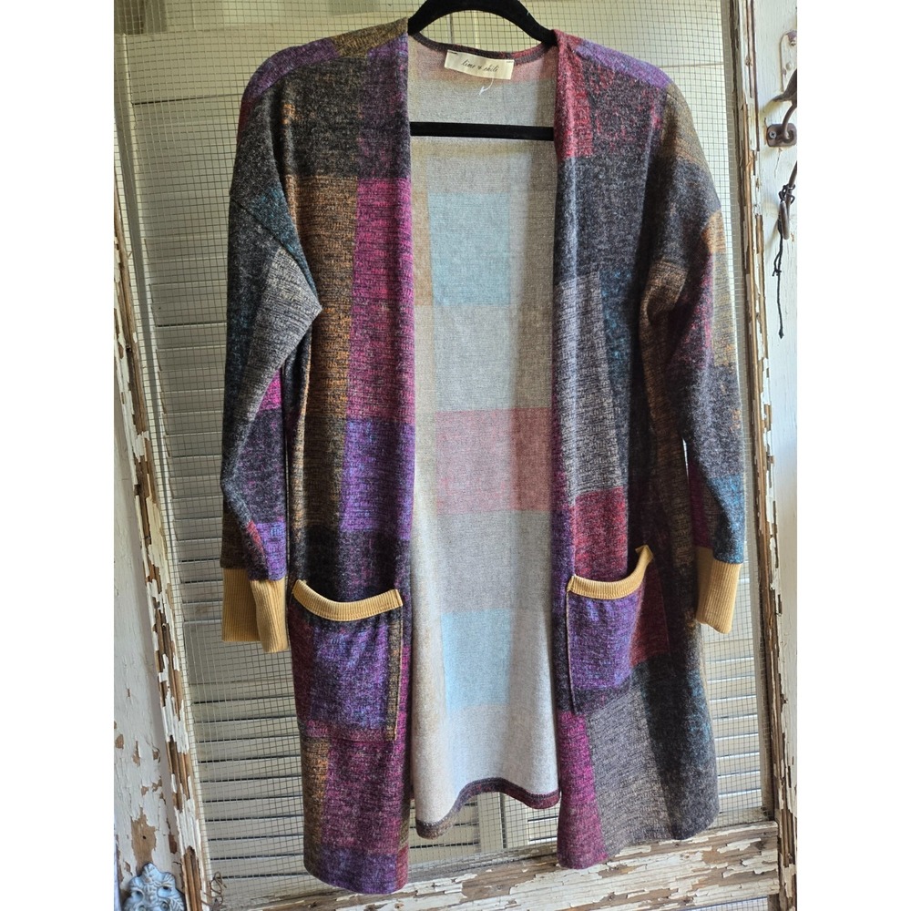 Lime n Chili Women Blue Cardigan S
